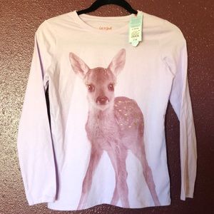 Cat & Jack Long Sleeve Shirt Size L 10/12.  New!